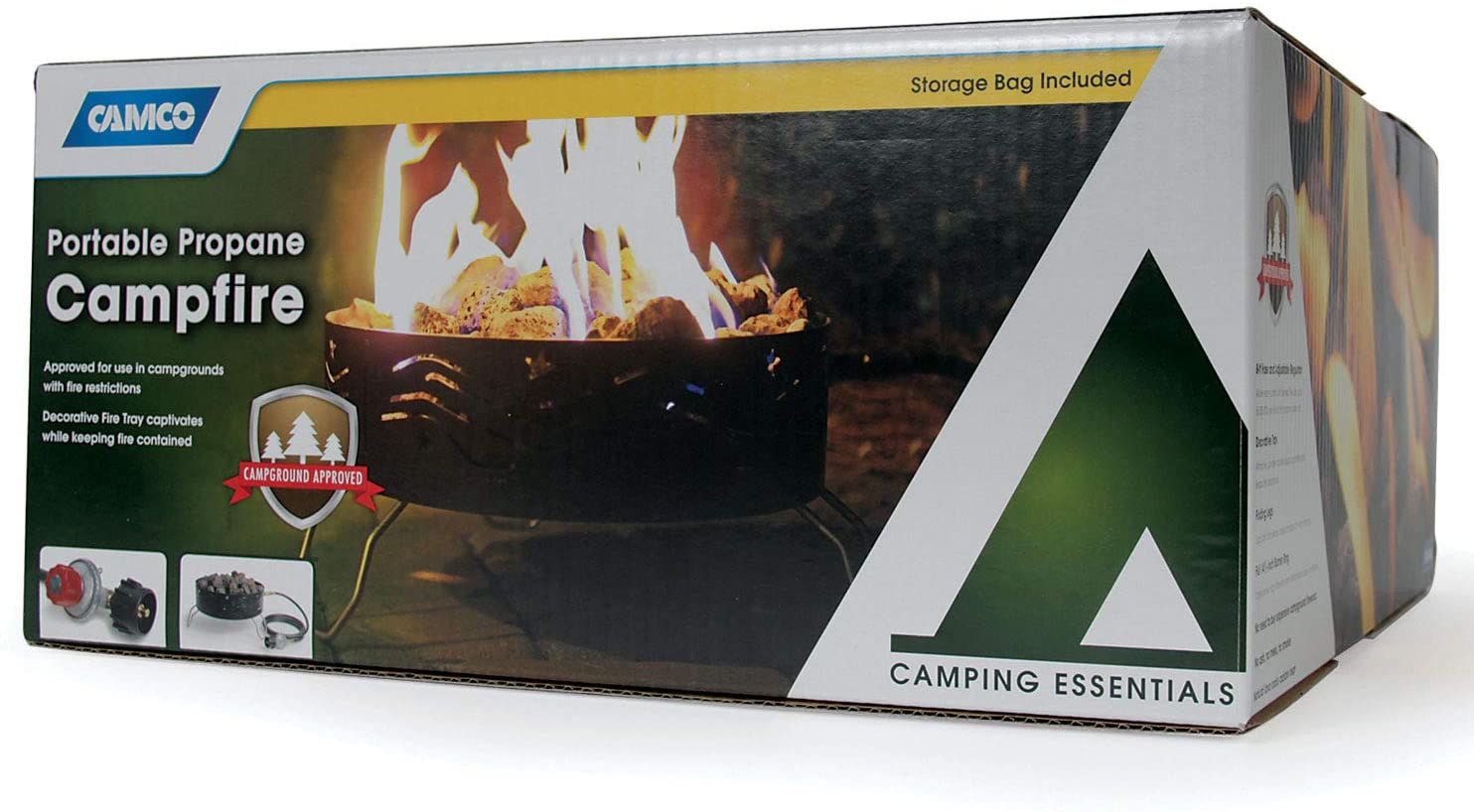 Portable Campfire w/8' Hose